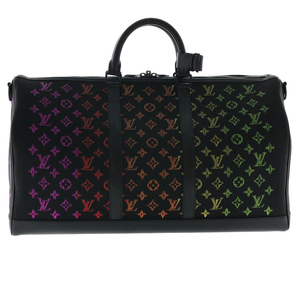 LOUIS VUITTON Monogram Light Up Keepall Bandouliere 50 Boston M44770 Auth 32711SM