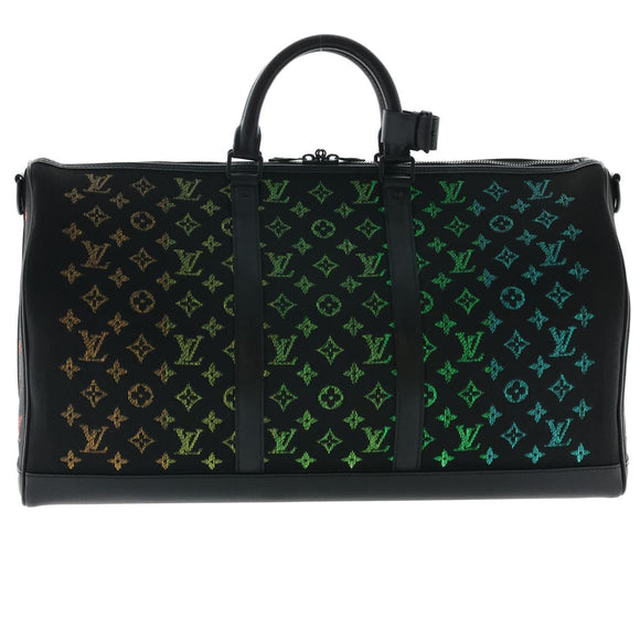 LOUIS VUITTON Monogram Light Up Keepall Bandouliere 50 Boston M44770 Auth 32711SM