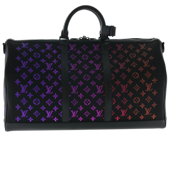 LOUIS VUITTON Monogram Light Up Keepall Bandouliere 50 Boston M44770 Auth 32711SM