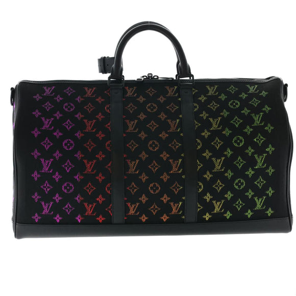 LOUIS VUITTON Monogram Light Up Keepall Bandouliere 50 Boston M44770 Auth 32711SM
