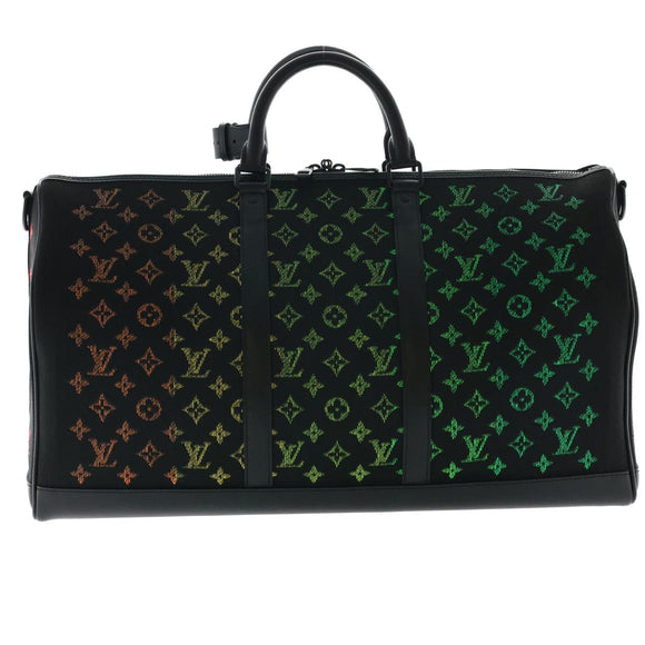 LOUIS VUITTON Monogram Light Up Keepall Bandouliere 50 Boston M44770 Auth 32711SM