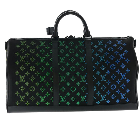 LOUIS VUITTON Monogram Light Up Keepall Bandouliere 50 Boston M44770 Auth 32711SM