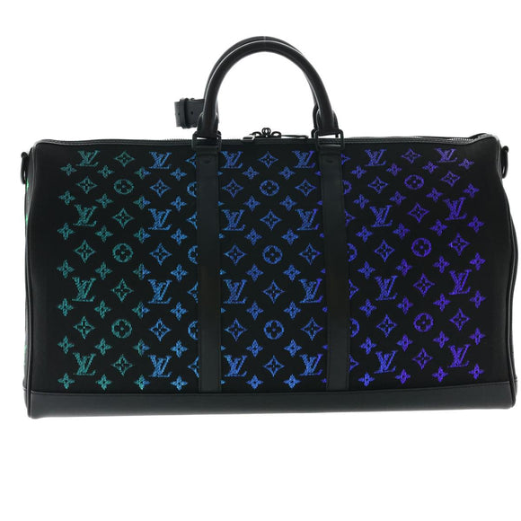 LOUIS VUITTON Monogram Light Up Keepall Bandouliere 50 Boston M44770 Auth 32711SM