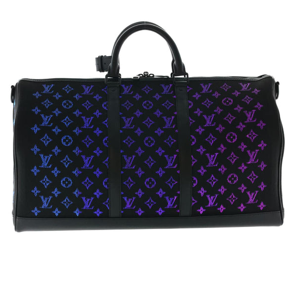 LOUIS VUITTON Monogram Light Up Keepall Bandouliere 50 Boston M44770 Auth 32711SM