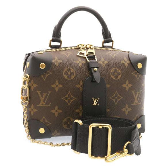 LOUIS VUITTON Monogram Petit Maru Suple 2Way Hand ShoulderBag M45571 Auth 26055S