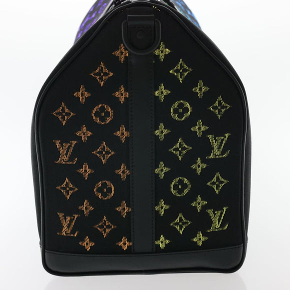LOUIS VUITTON Monogram Light Up Keepall Bandouliere 50 Boston M44770 Auth 32711SM