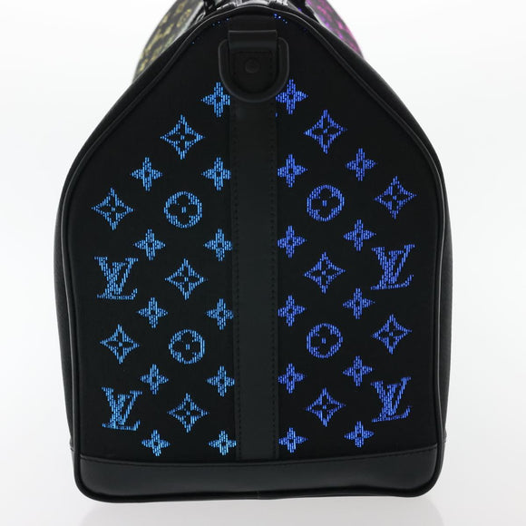 LOUIS VUITTON Monogram Light Up Keepall Bandouliere 50 Boston M44770 Auth 32711SM