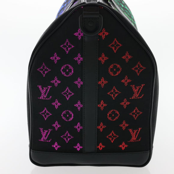 LOUIS VUITTON Monogram Light Up Keepall Bandouliere 50 Boston M44770 Auth 32711SM
