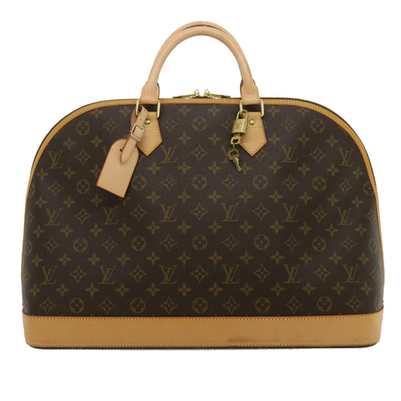 LOUIS VUITTON Monogram Alma Voyage MM Hand Bag M41446 LV Auth 29484AV