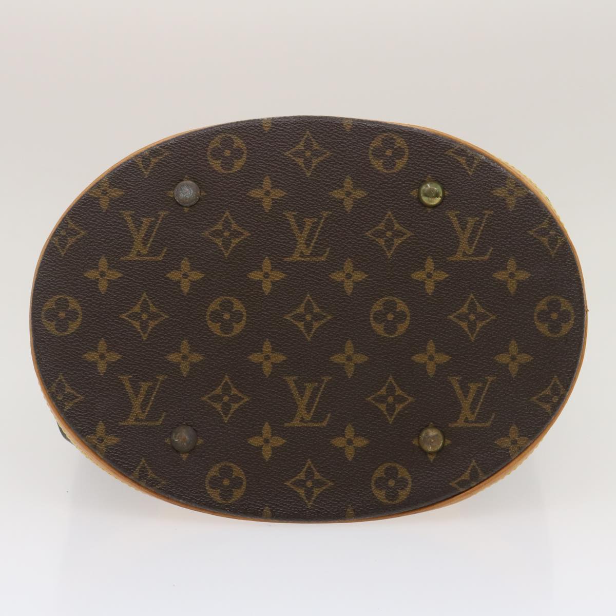 LOUIS VUITTON Monogram Bucket GM Shoulder Bag M42236 LV Auth hs1075