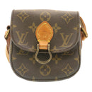 LOUIS VUITTON Monogram Bebe Saint Cloud Shoulder Bag M51245 LVAuth 21381A-13