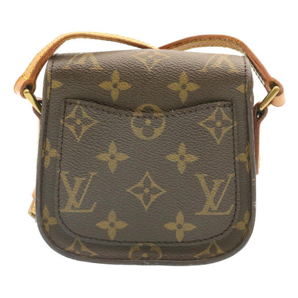 LOUIS VUITTON Monogram Bebe Saint Cloud Shoulder Bag M51245 LVAuth 21381A