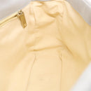 CHANEL Lamb Skin Matelasse Double Chain Shoulder Bag Gray CC Auth am1097gA-22