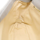 CHANEL Lamb Skin Matelasse Double Chain Shoulder Bag Gray CC Auth am1097gA-23