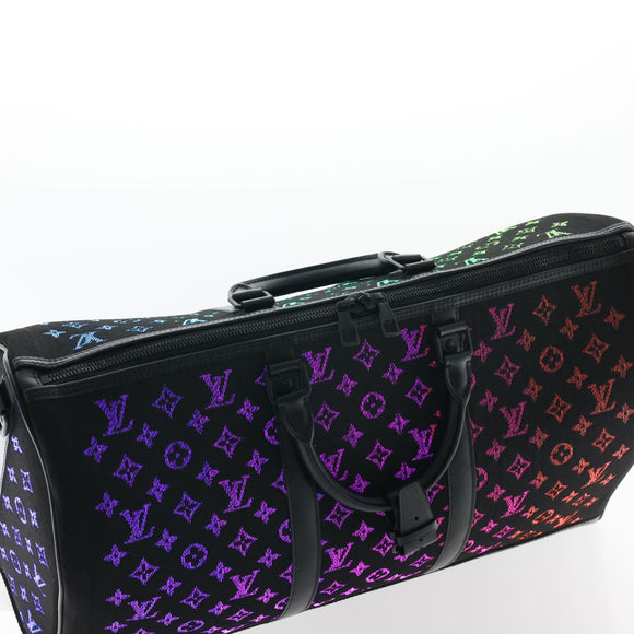 LOUIS VUITTON Monogram Light Up Keepall Bandouliere 50 Boston M44770 Auth 32711SM