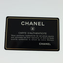 CHANEL Lamb Skin Matelasse Double Chain Shoulder Bag Gray CC Auth am1097gA-26