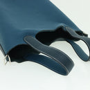 HERMES Picotin Rock 18 PM Hand Bag Taurillon Clemence Blue Green Auth 27689SM-6