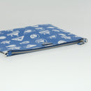 PRADA Shoulder Bag Safiano Leather Light Blue Auth ar8307V-6