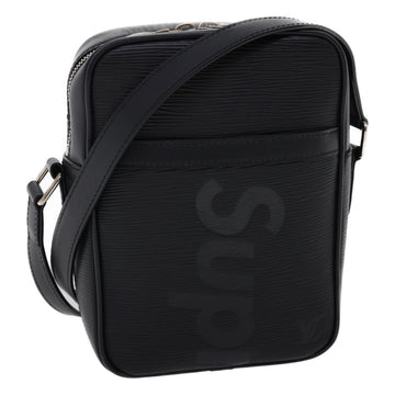 LOUIS VUITTON Supreme Epi Danube Shoulder Bag Black M53431 LV Auth ar5973SM