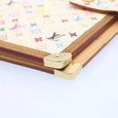 LOUIS VUITTON Multicolor Agenda GM Day Planner Cover White R20894 LV am701sA-17