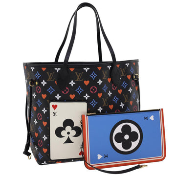 LOUIS VUITTON Game On Collection Neverfull MM Shoulder Bag M57483 LV Auth 28626S