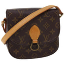 LOUIS VUITTON Monogram Saint Cloud PM Shoulder Bag M51244 LV Auth am343bV-1