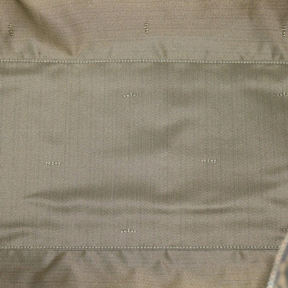 FENDI Zucca Canvas Boston Bag Brown Black Auth yk8493