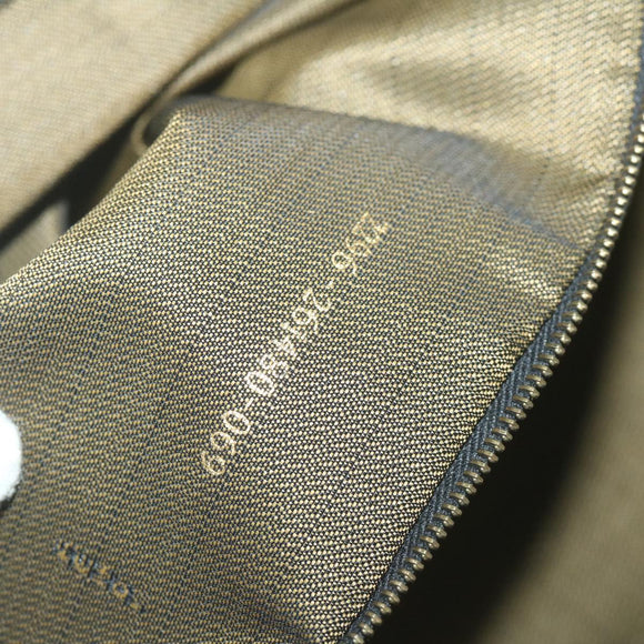 FENDI Zucca Canvas Boston Bag Brown Black Auth yk8493