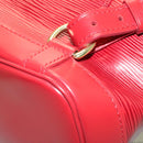 LOUIS VUITTON Epi Montsouris MM Rucksack Rot LV Auth am2389sSM-16
