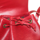 LOUIS VUITTON Epi Montsouris MM Rucksack Rot LV Auth am2389sSM-18