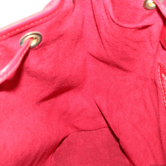 LOUIS VUITTON Epi Montsouris MM Backpack Red LV Auth am2389sS