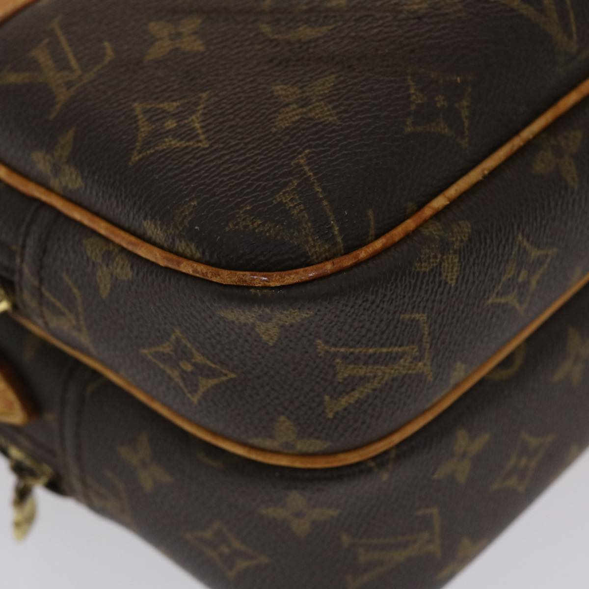 LOUIS VUITTON Monogram Reporter PM Shoulder Bag M45254 LV Auth 39880