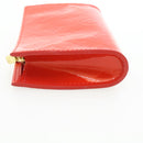 LOUIS VUITTON Monogram Vernis Bucket PM Shoulder Bag SP Order Rouge Auth 22324SM-26