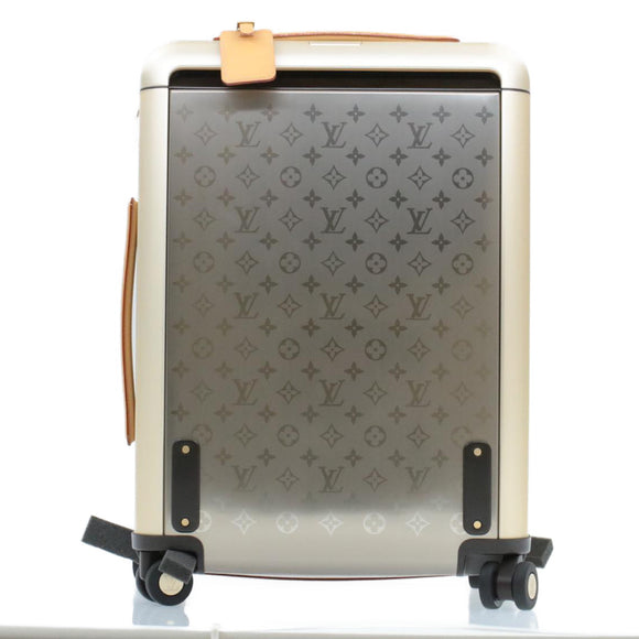 LOUIS VUITTON Monogram Titanium Horizon 55 Roller Suitcase M41226 LV Auth ak157SM