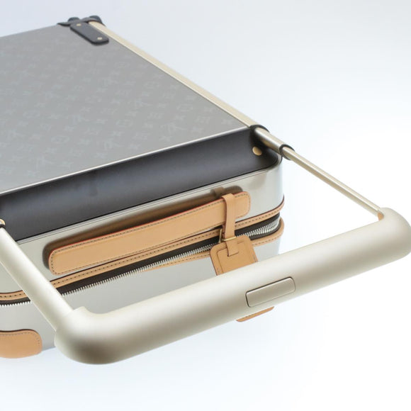 LOUIS VUITTON Monogram Titanium Horizon 55 Roller Suitcase M41226 LV Auth ak157SM