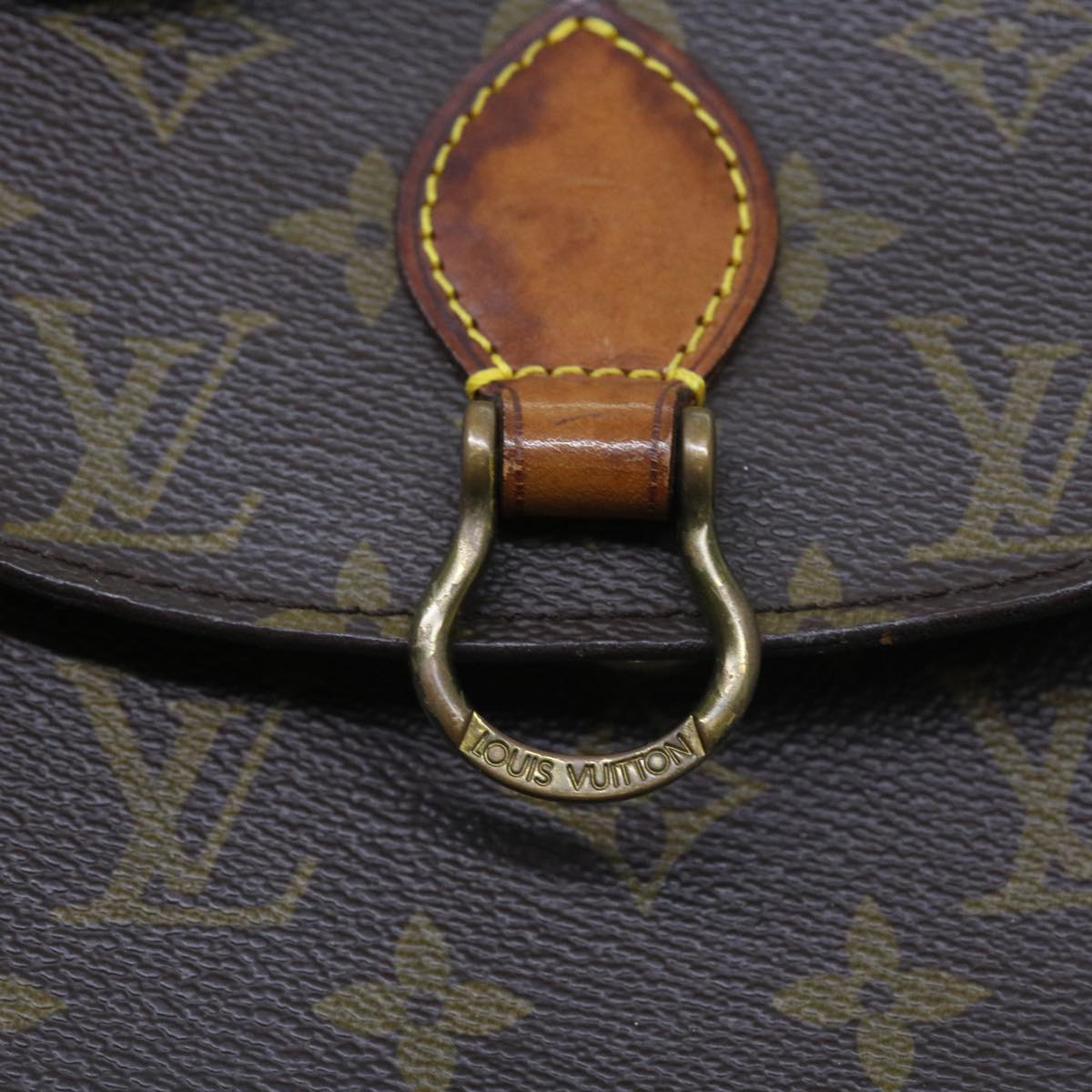 LOUIS VUITTON Monogram Saint Cloud PM Shoulder Bag M51244 LV Auth rd4937