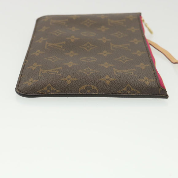 LOUIS VUITTON Monogram Neverfull MM Pouch Accessory Pouch LV Auth am4110