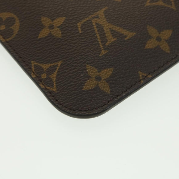 LOUIS VUITTON Monogram Neverfull MM Pouch Accessory Pouch LV Auth am4110