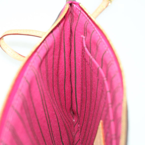 LOUIS VUITTON Monogram Neverfull MM Pouch Accessory Pouch LV Auth am4110