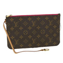 LOUIS VUITTON Monogram Neverfull MM Pouch LV Auth S104-1