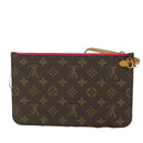 LOUIS VUITTON Monogram Neverfull MM Pouch LV Auth S104-3