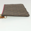 LOUIS VUITTON Monogram Neverfull MM Pouch LV Auth S104-6