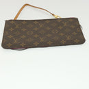 LOUIS VUITTON Monogram Neverfull MM Pouch LV Auth S104-10