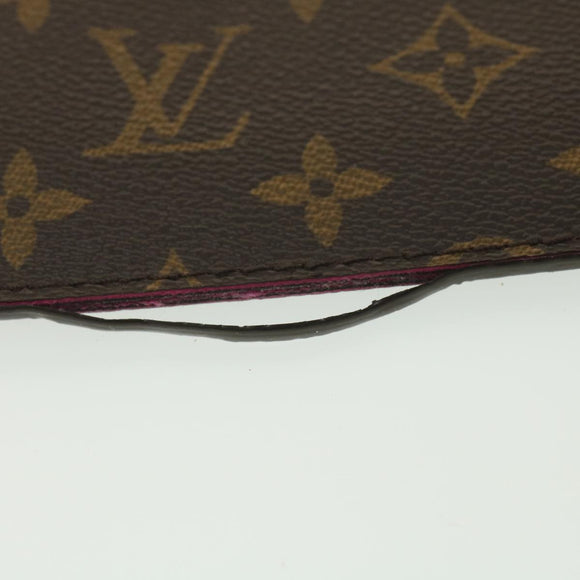LOUIS VUITTON Monogram Neverfull MM Pouch LV Auth S104
