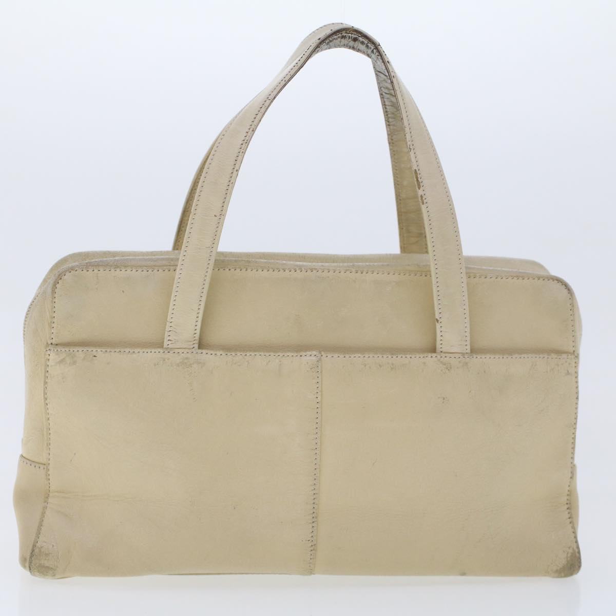Burberrys Burberry Hand Bag Shoulder Bag Leather 2Set Brown Beige Auth ti1171