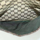 GUCCI GG Canvas Shoulder Bag Beige Brown 122791 Auth ti1206-20