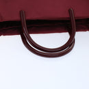 PRADA Hand Bag Nylon Red Auth ti1240-9