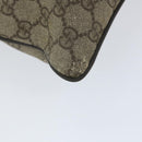 GUCCI GG Canvas Shoulder Bag Coated Canvas Beige 141198 Auth ti1265-15