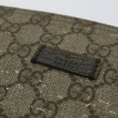 GUCCI GG Canvas Shoulder Bag Coated Canvas Beige 141198 Auth ti1265-18