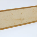 GUCCI Belt Canvas 30.3""""""""""""""""-32.3"""""""""""""""" Beige Brown 109327 Auth ti1278-6